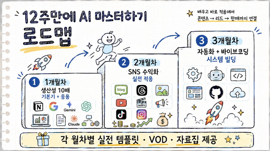 12주 AI 마스터 로드맵